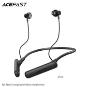ACEFAST N8 Neck Hanging Wireless Earphones -Black