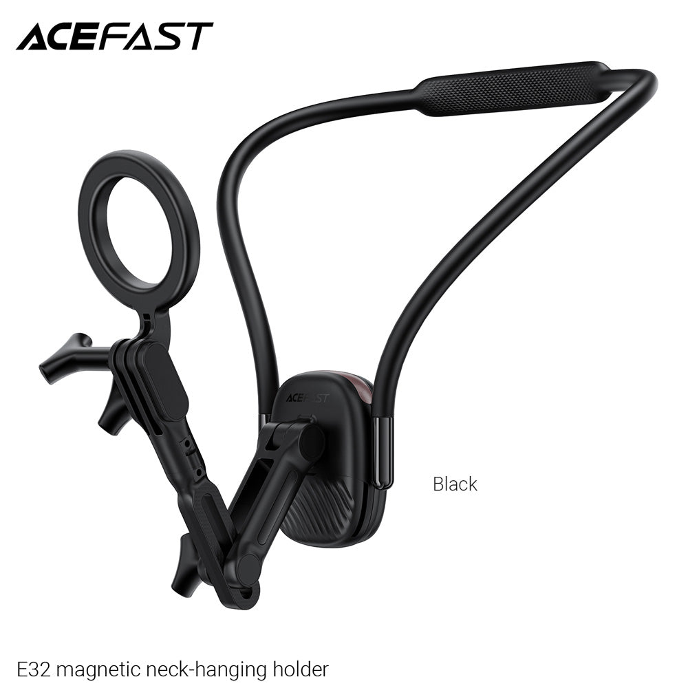 ACEFAST E32 Neck-hanging Magnetic Holder-Black
