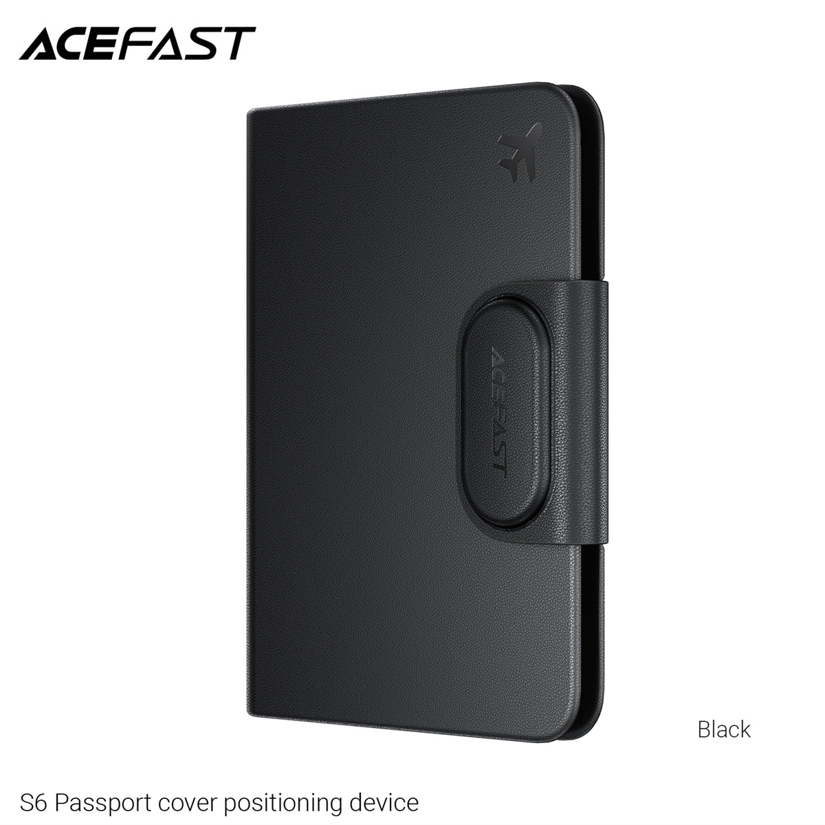 ACEFAST S6 Passport Cover Positioning Device - Black