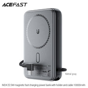 ACEFAST M24 Magnetic Fast Charging Power Bank With Holder and Cable 22.5W 10000mAh