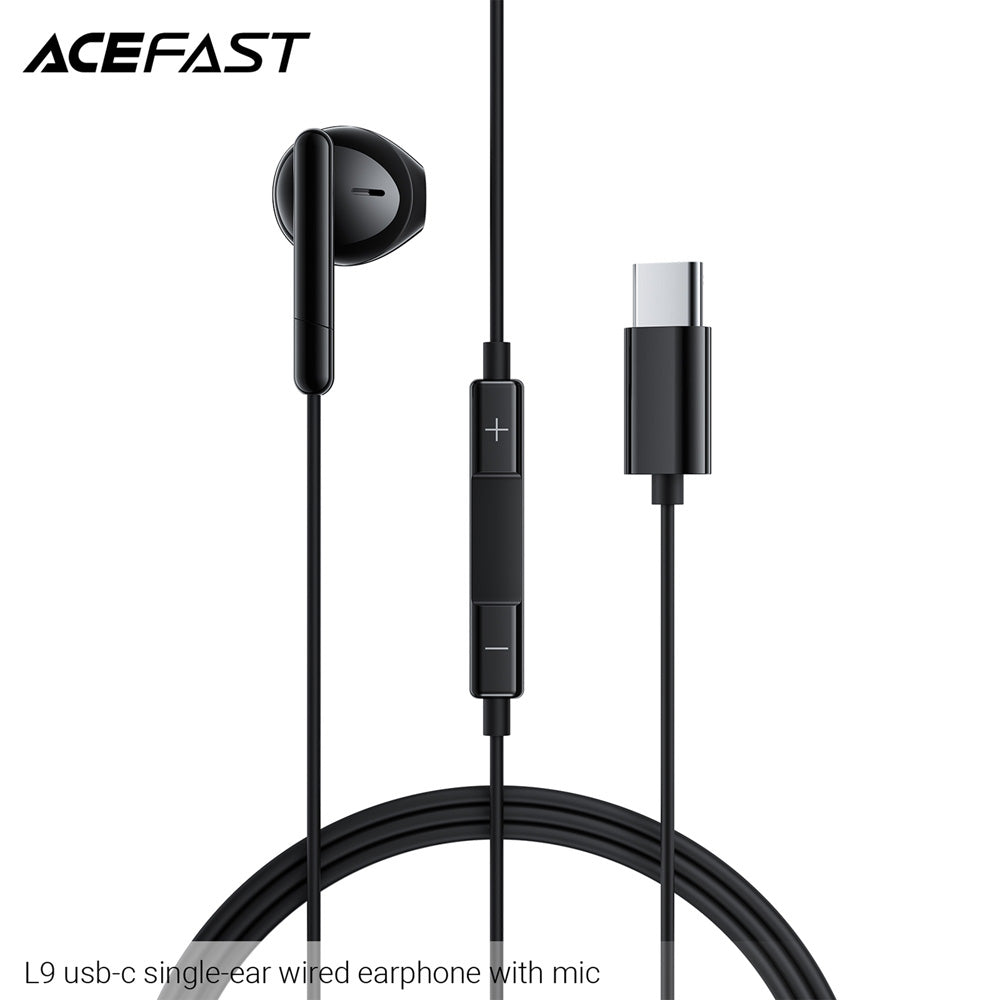 ACEFAST L9 USB-C Single-ear Wired Earphone With Mic