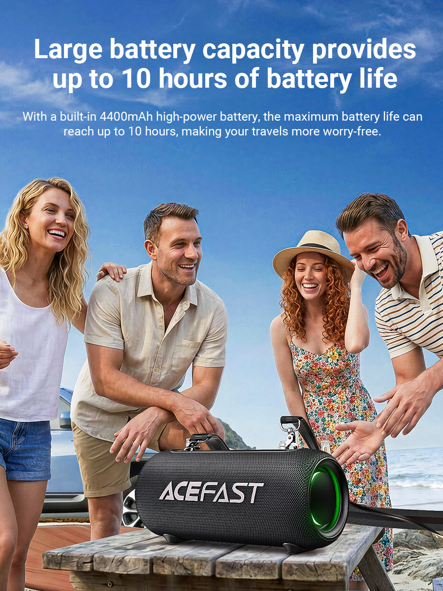 ACEFAST K2 Max Portable Bluetooth Speaker - Black
