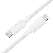 ACEFAST C18-03 USB-C to USB-C Nylon Braid Charging Data Cable -White