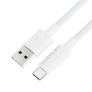 ACEFAST C18-04 USB-A to USB-C Nylon Braid Charging Data Cable -White