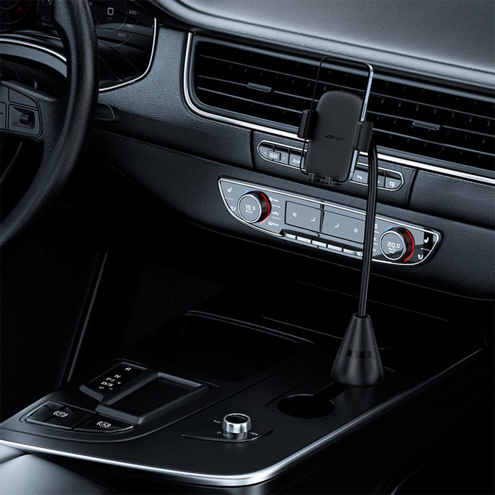ACEFAST D24 Cup Holder Car Mount Holder- Black