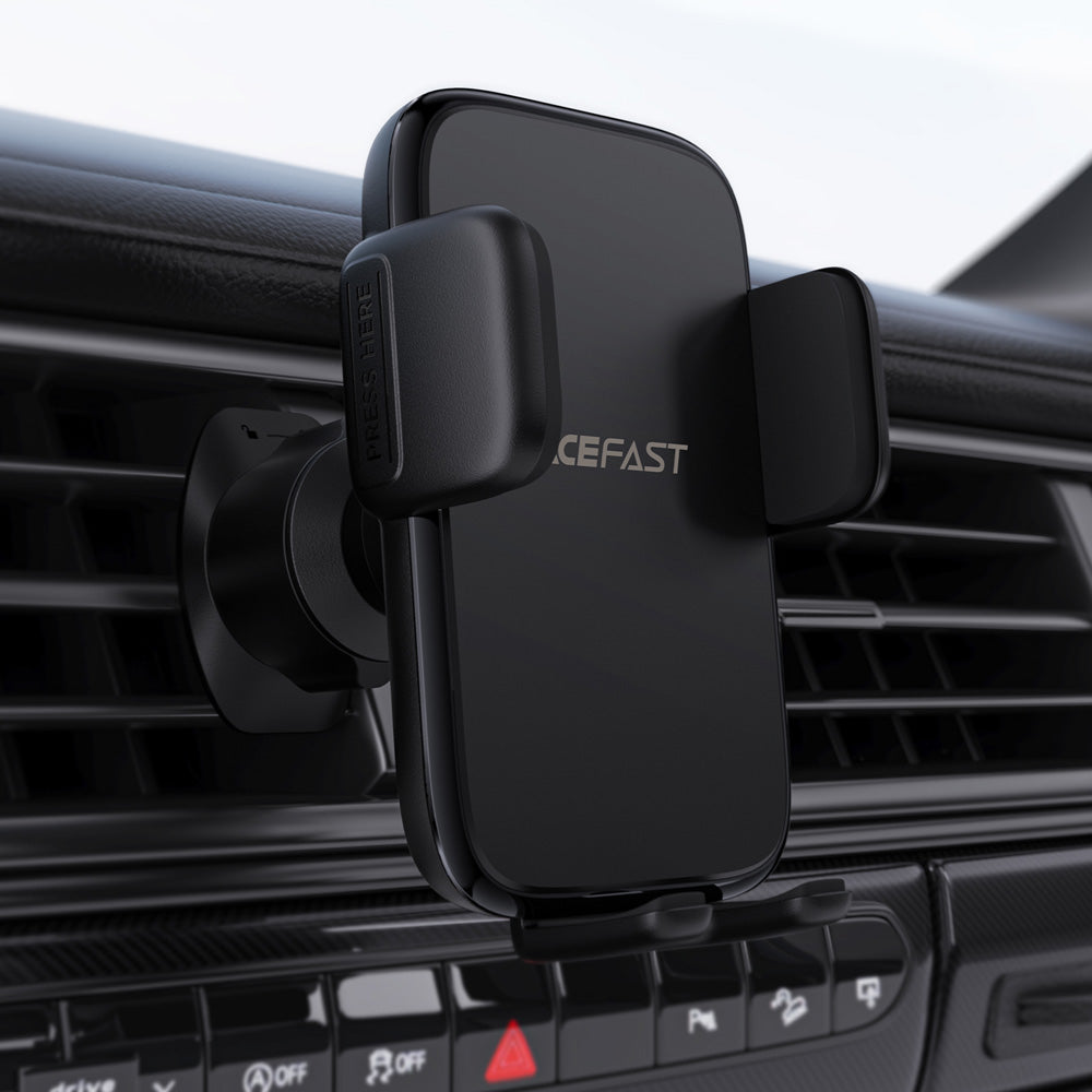 ACEFAST D27 Press Type Car Holder For Air Vent- Black