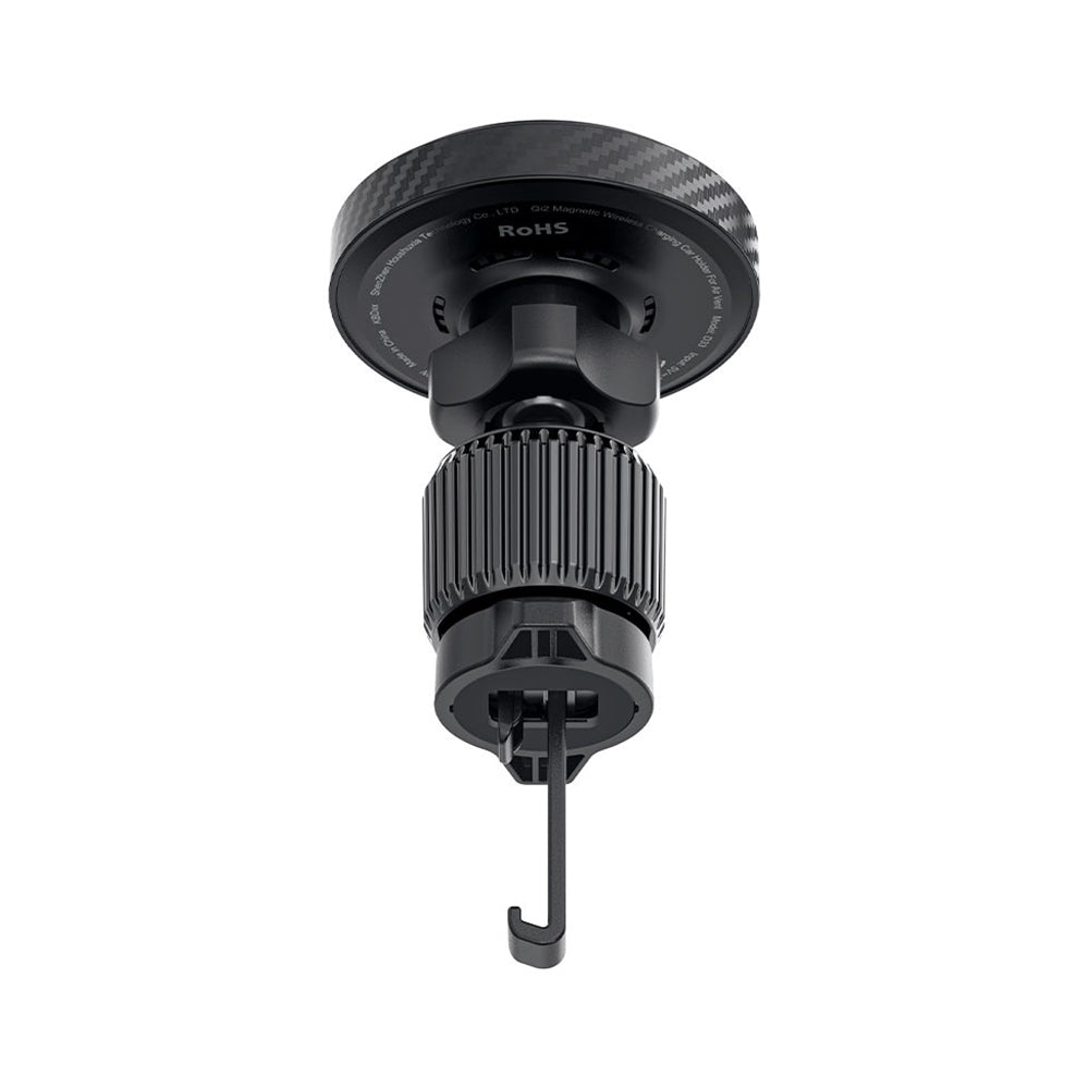 ACEFAST  D33 Qi2 Magnetic Wireless Charging Car Holder For Air Went- Black