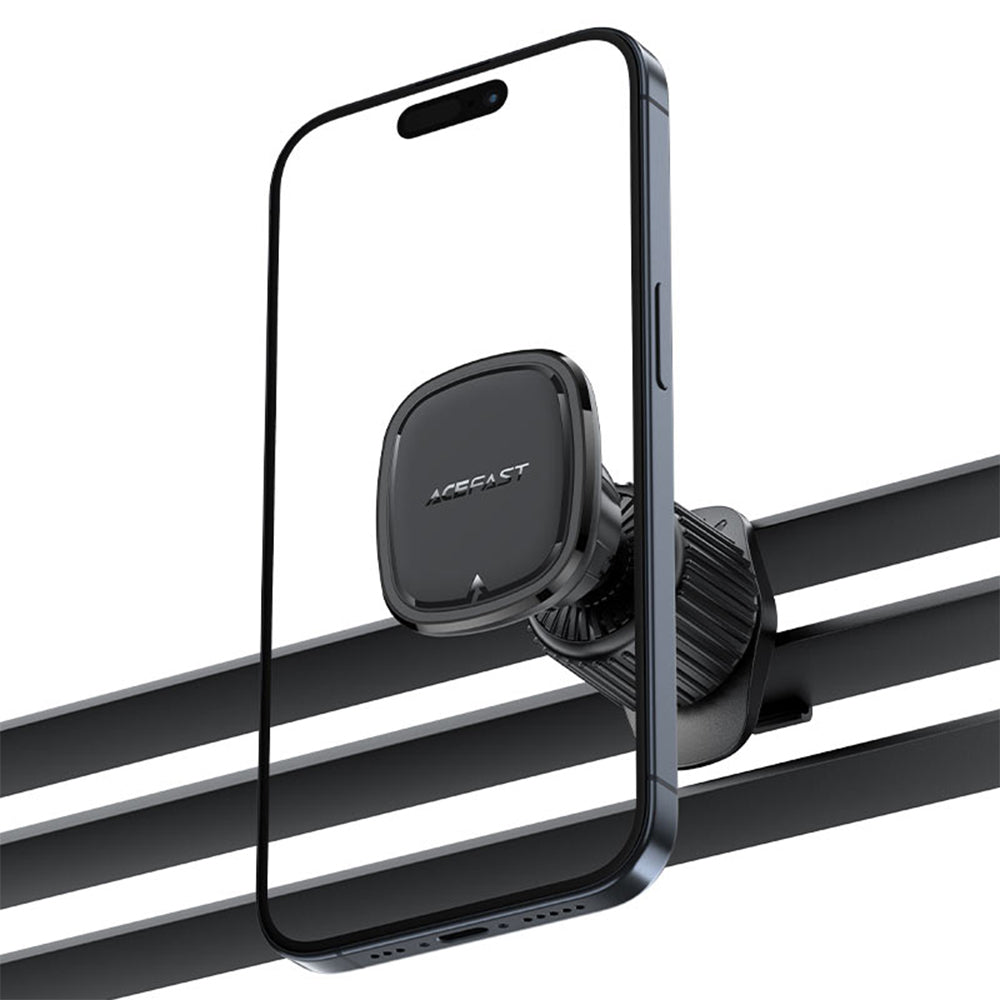 ACEFAST D34 Magnetic Charging Car Holder For Air Went- Black