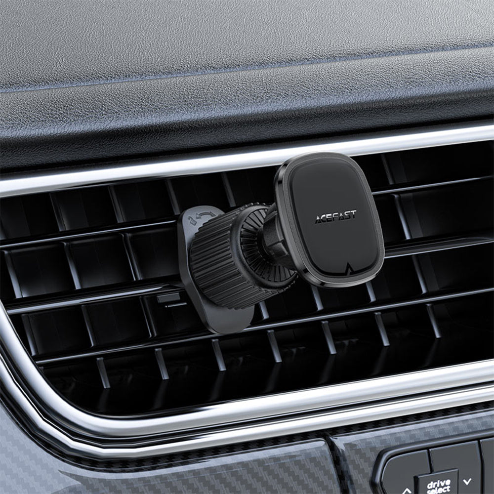 ACEFAST D34 Magnetic Charging Car Holder For Air Went- Black