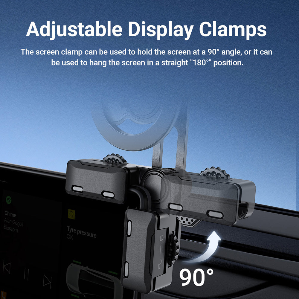 ACEFAST D43 Magnetic Car Holder For Dashboard Screen- Black