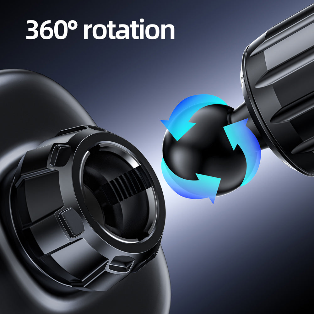 ACEFAST D44 Magnetic Charging Car Holder For Air Went- Black