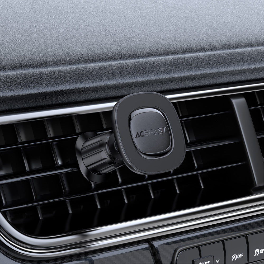 ACEFAST D44 Magnetic Charging Car Holder For Air Went- Black