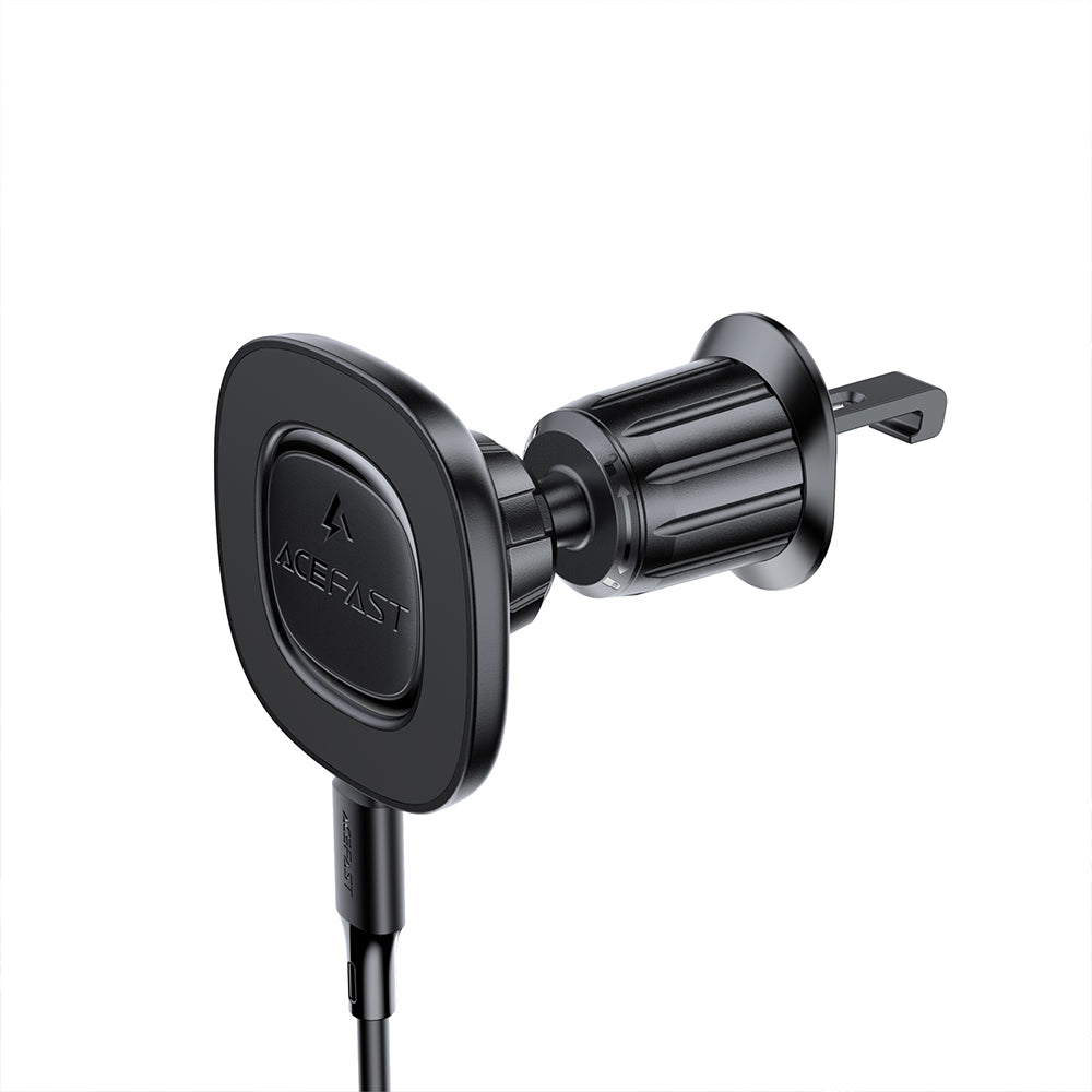 ACEFAST D46 Magnetic Wireless Charging Car Holder For Air Went- Black