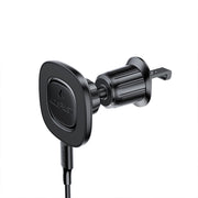 ACEFAST D46 Magnetic Wireless Charging Car Holder For Air Went- Black