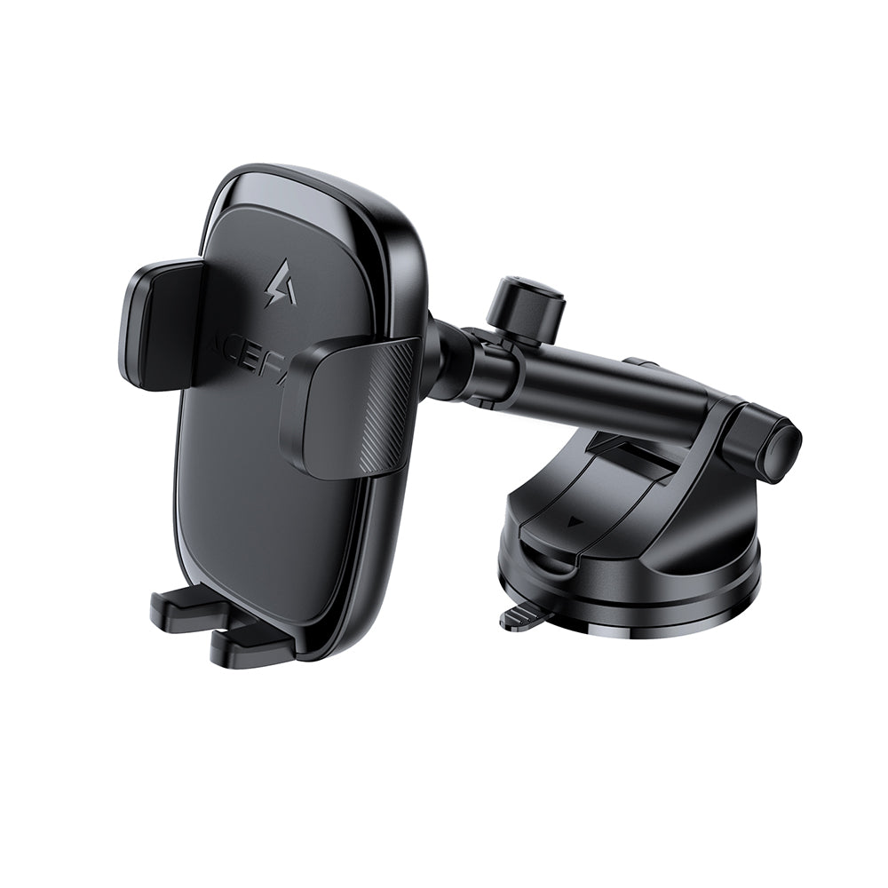ACEFAST D49 One-touch Center Console Wireless Charger Car Holder-Black