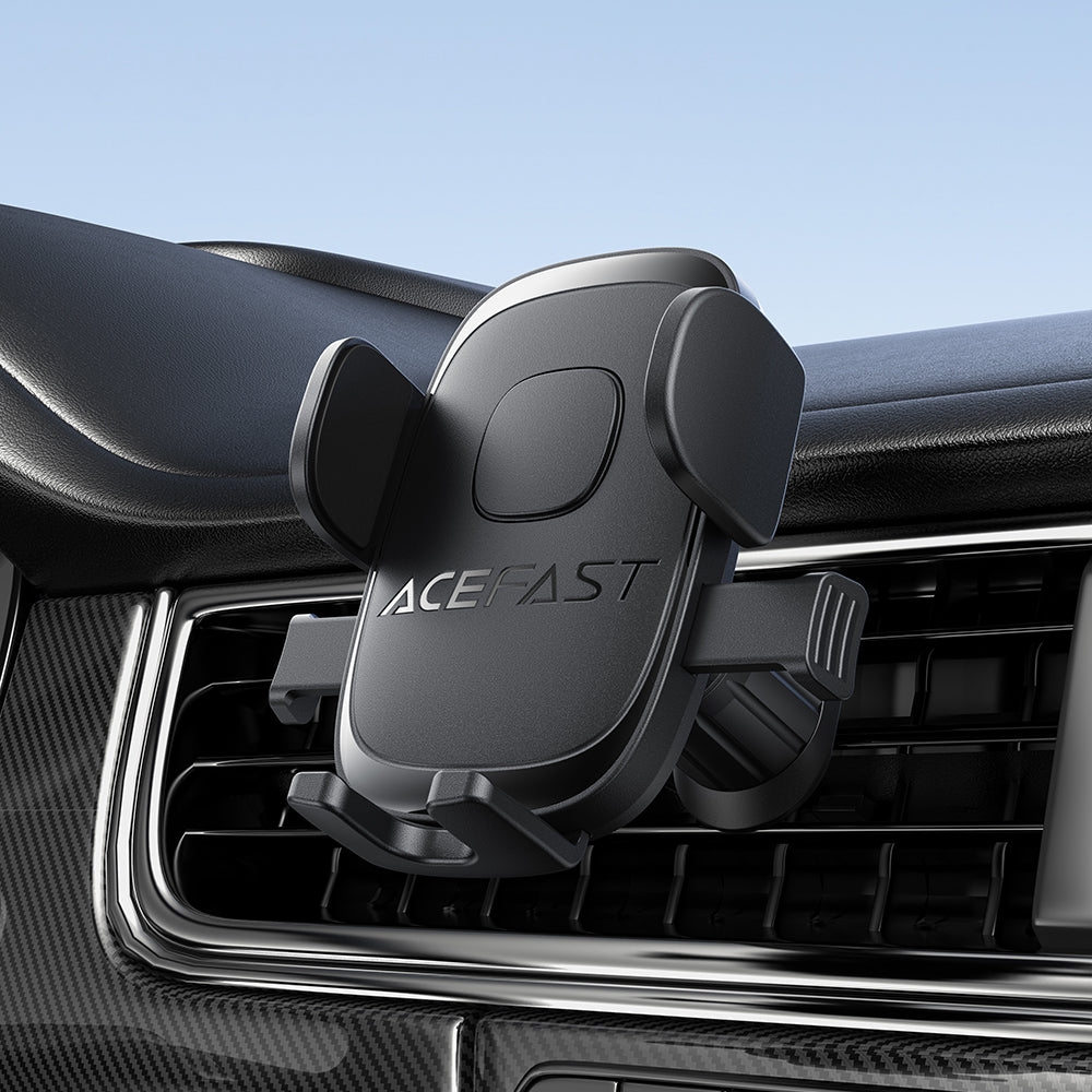 ACEFAST D56 One-Key Lock Car Holder For Air Vent-Black