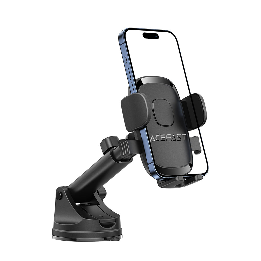 ACEFAST D57 One-Key Lock Car Holder-Black