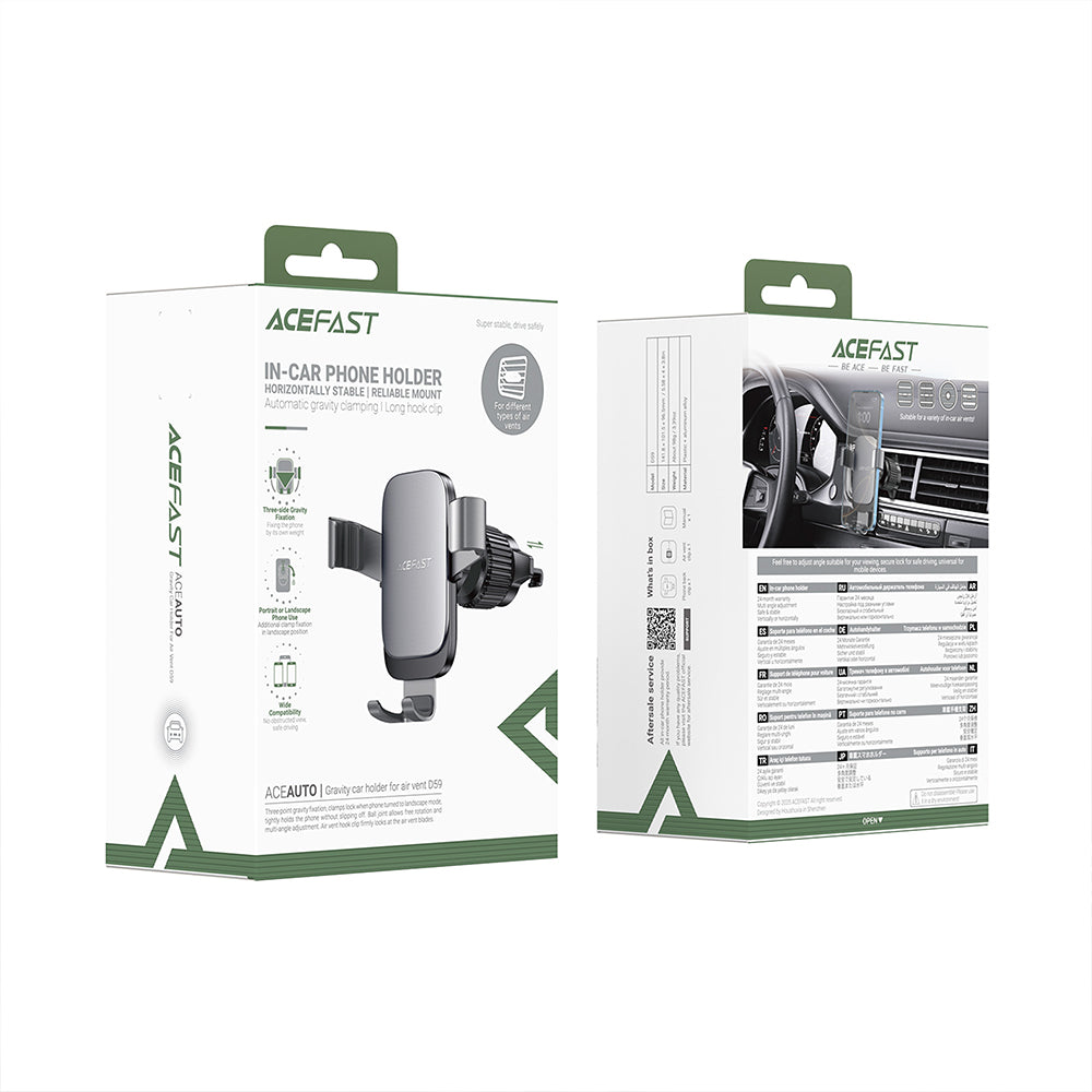 ACEFAST D59 Gravity Car Holder For Air Vent