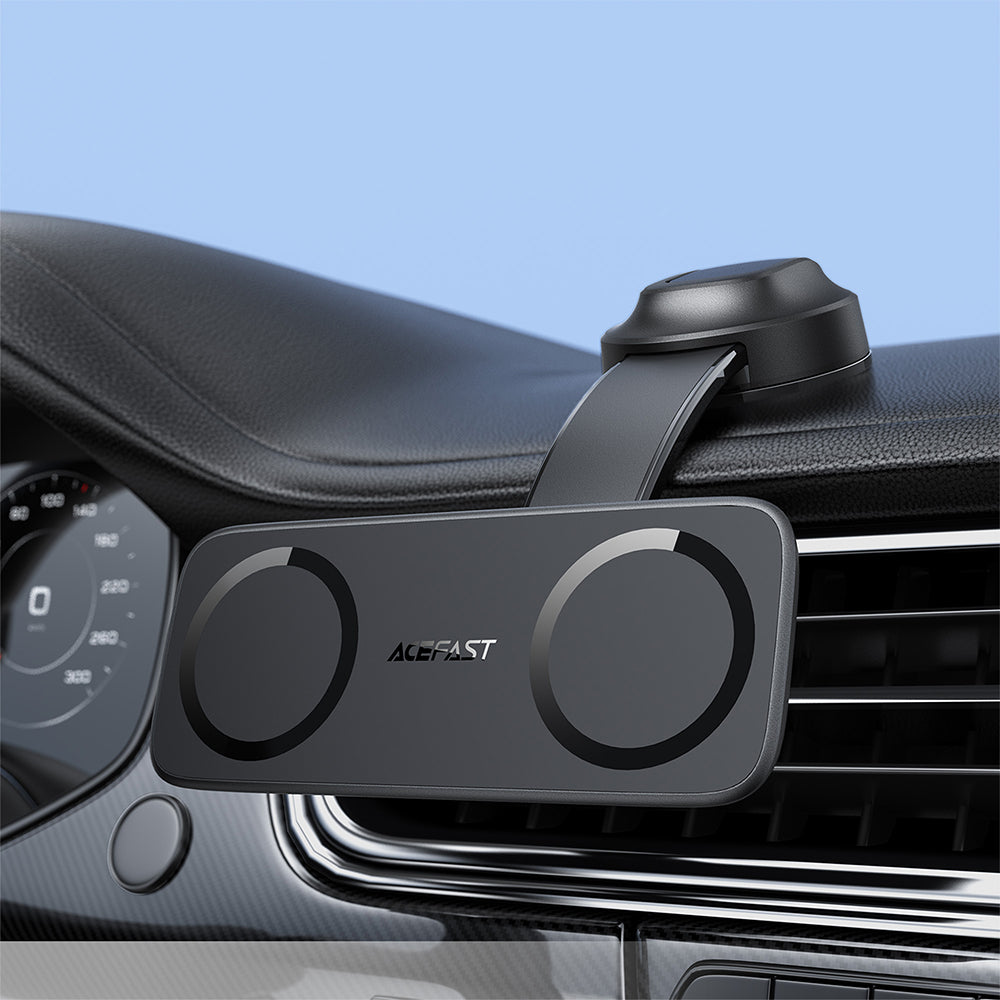 ACEFAST D60 Dual Magnetic Car Holder-Black