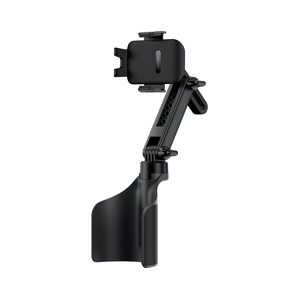 ACEFAST D63 Double Cup Holder Clip Car Mount Holder - Black