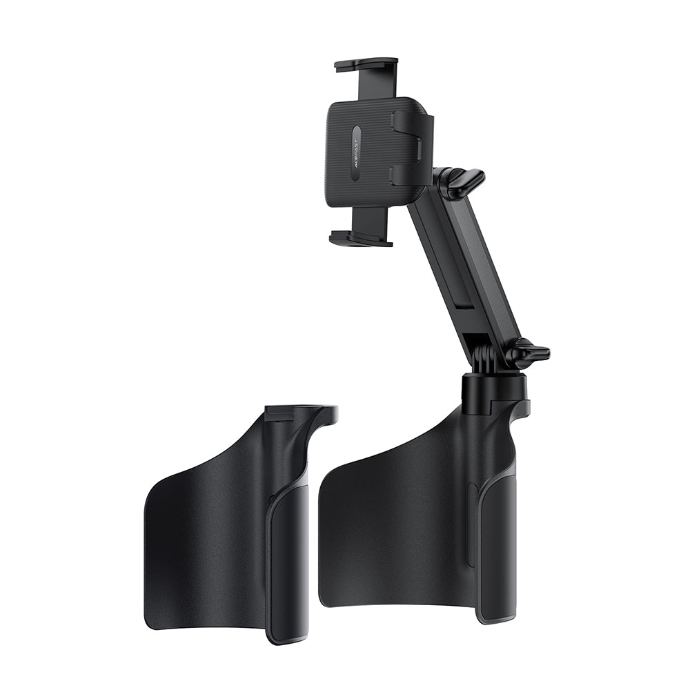 ACEFAST D63 Double Cup Holder Clip Car Mount Holder - Black