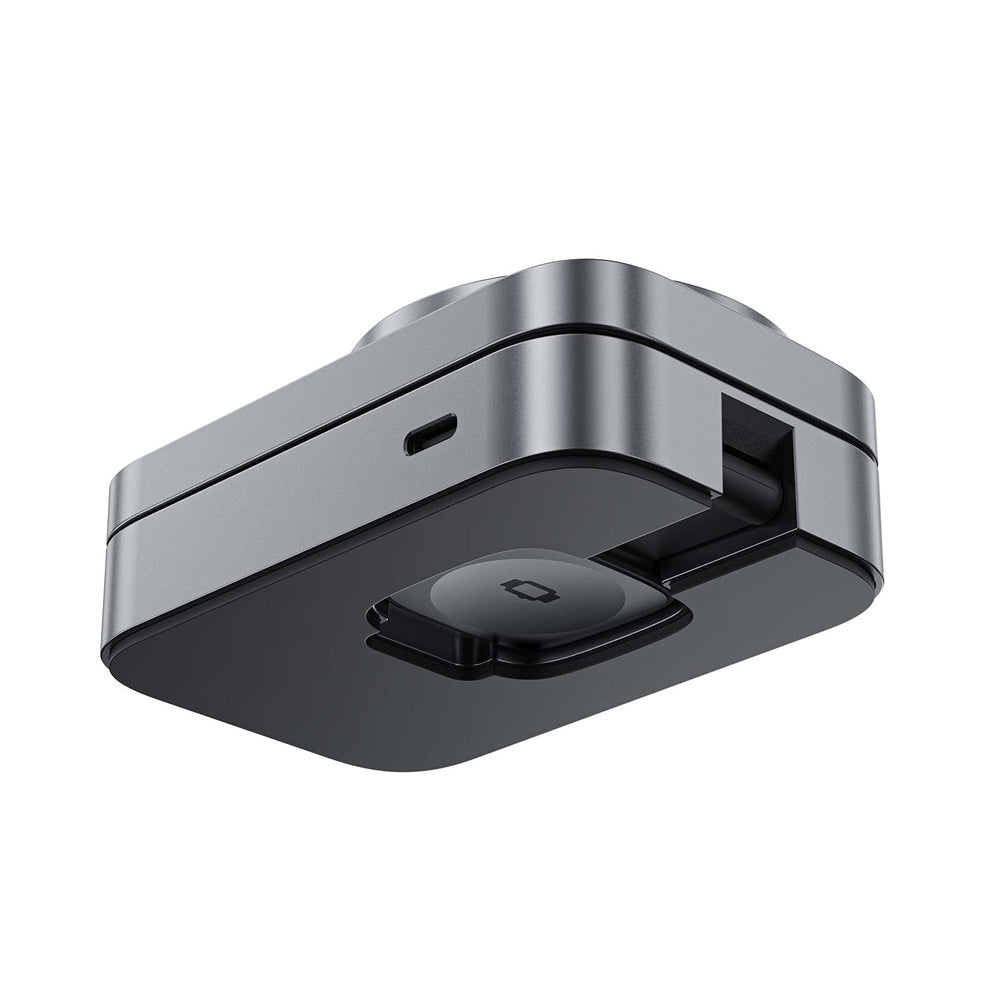 ACEFAST E22 Desktop 3-in-1 Wireless Charging Holder -Metallic Gray