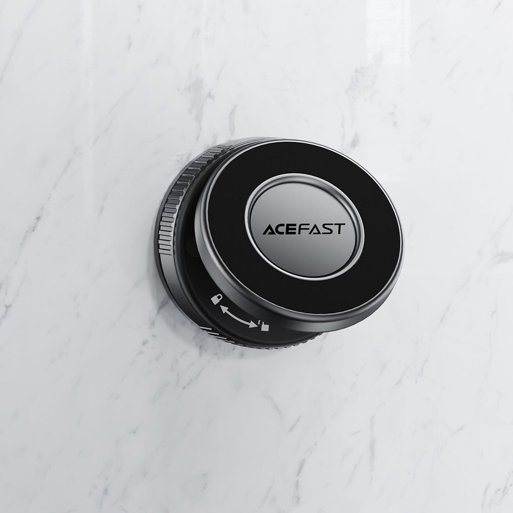 ACEFAST E27 Manual Suction Cup Magnetic Phone Holder -Metallic Gray