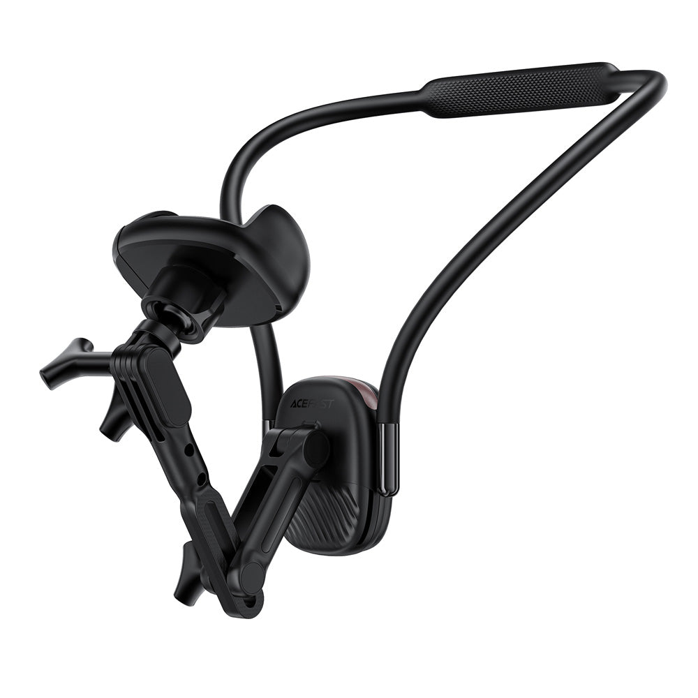 ACEFAST E33 Neck-hanging Clamp Type Holder -Black