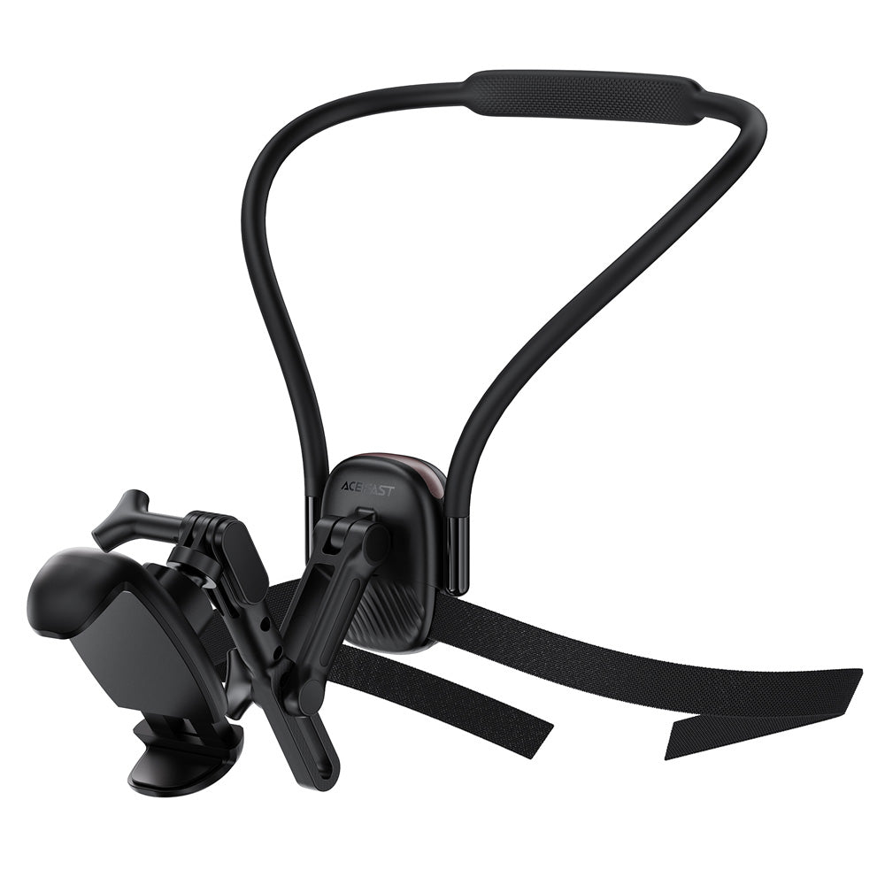 ACEFAST E33 Neck-hanging Clamp Type Holder -Black