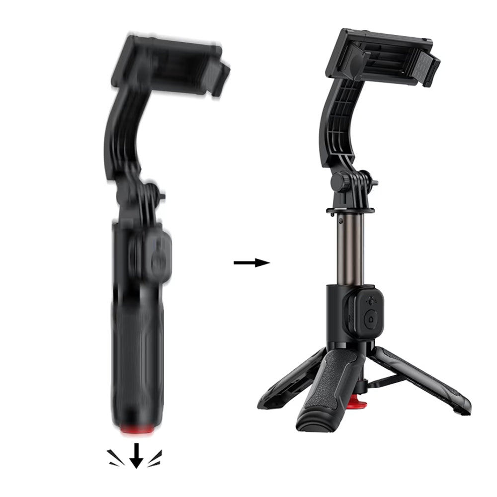 ACEFAST E43 Selfie Stick With Automatic Tripod -Black