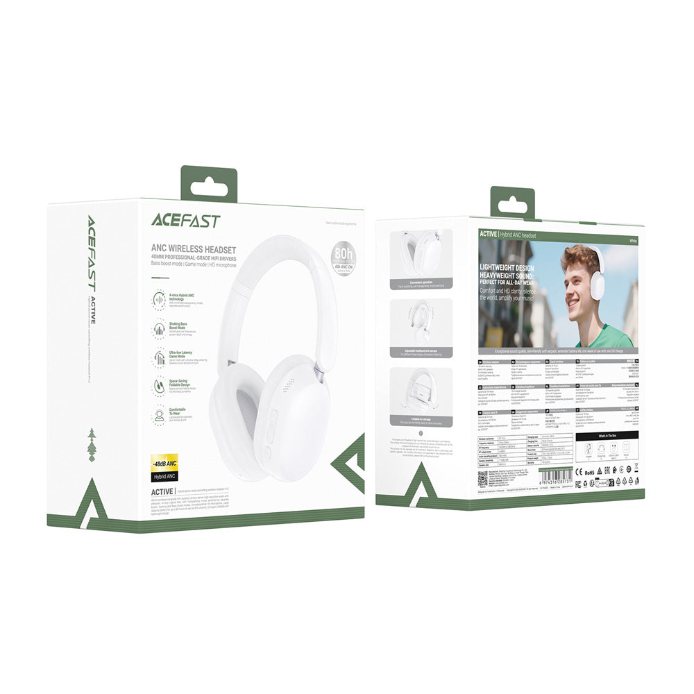 ACEFAST H12 ANC Wireless Headphones
