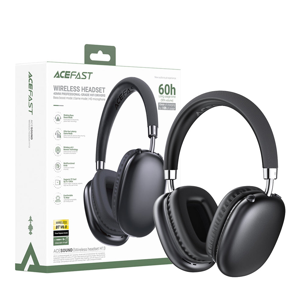 ACEFAST  H13 Wireless Headset -Black