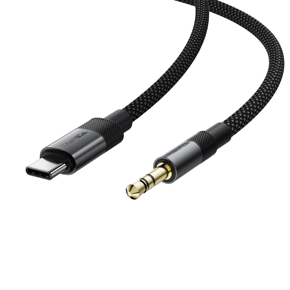 ACEFAST J11 USB-C To3.5mm Audio Adapter Cable -Black