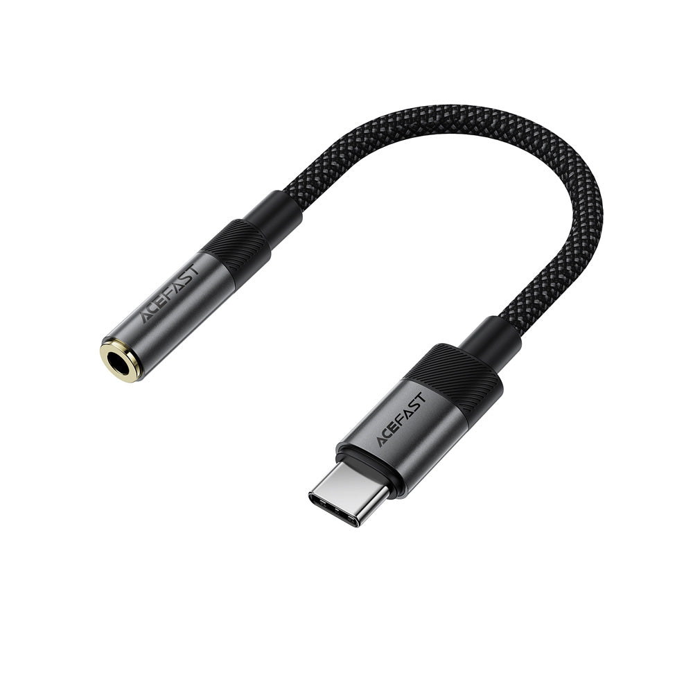 ACEFAST J12 USB-C to 3.5mm Audio Converter -Black
