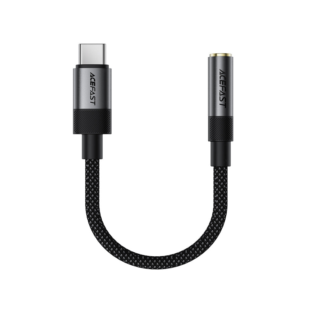 ACEFAST J12 USB-C to 3.5mm Audio Converter -Black