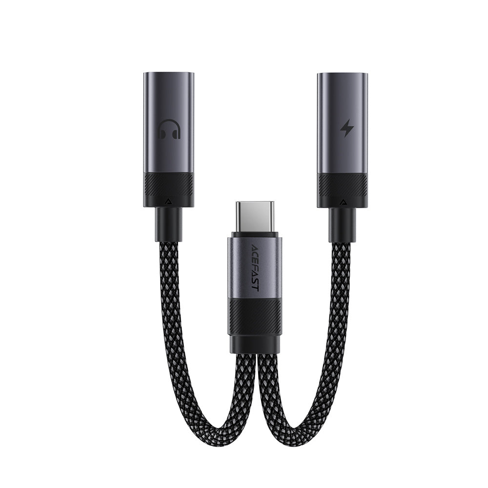 ACEFAST J14 USB-C 2-in-1 Charging Audio Adapter