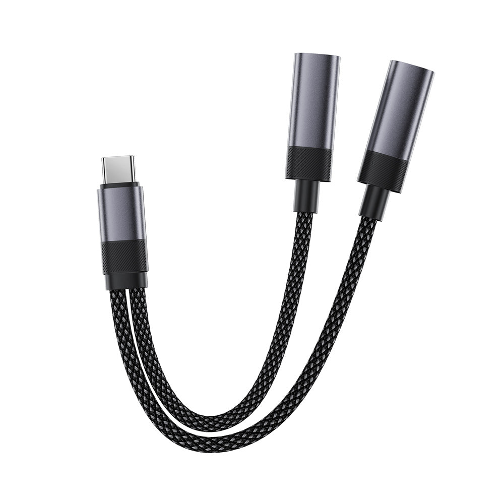 ACEFAST J14 USB-C 2-in-1 Charging Audio Adapter