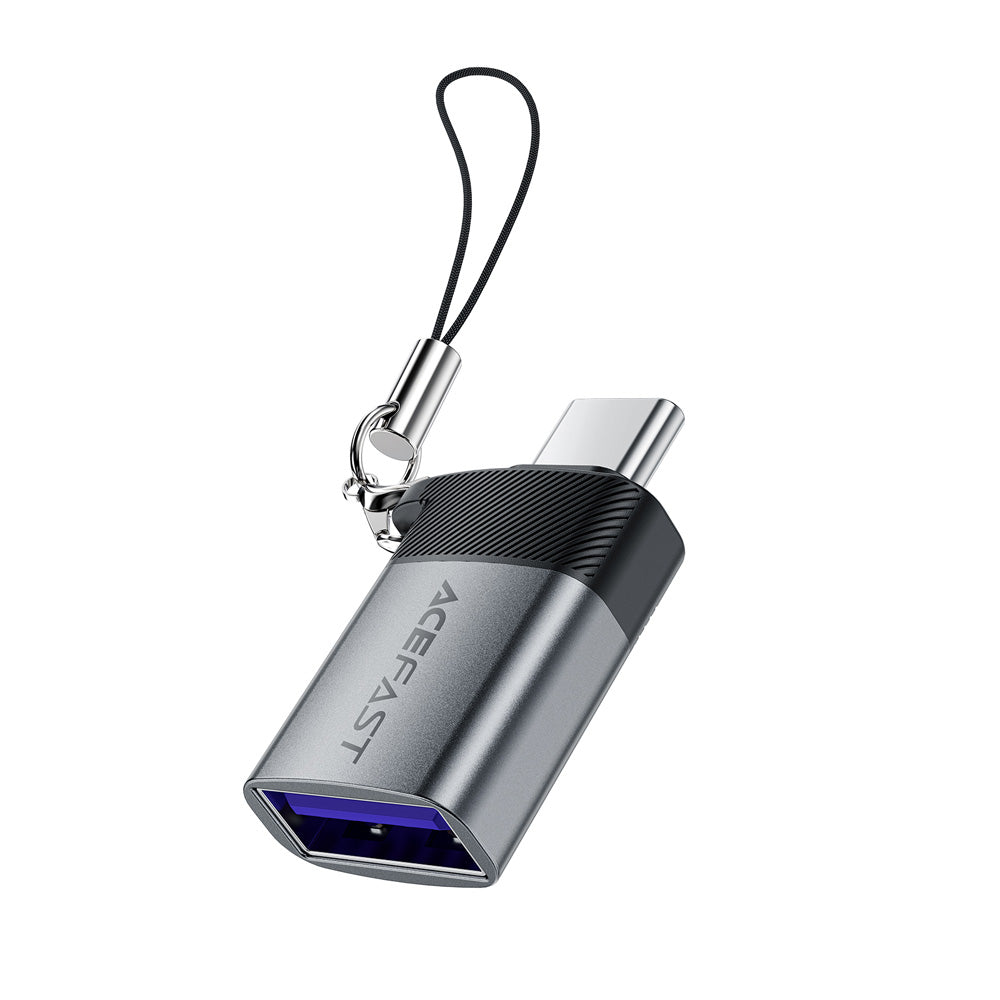 ACEFAST J7 USB-A to USB-C Adapter -Metallic Gray