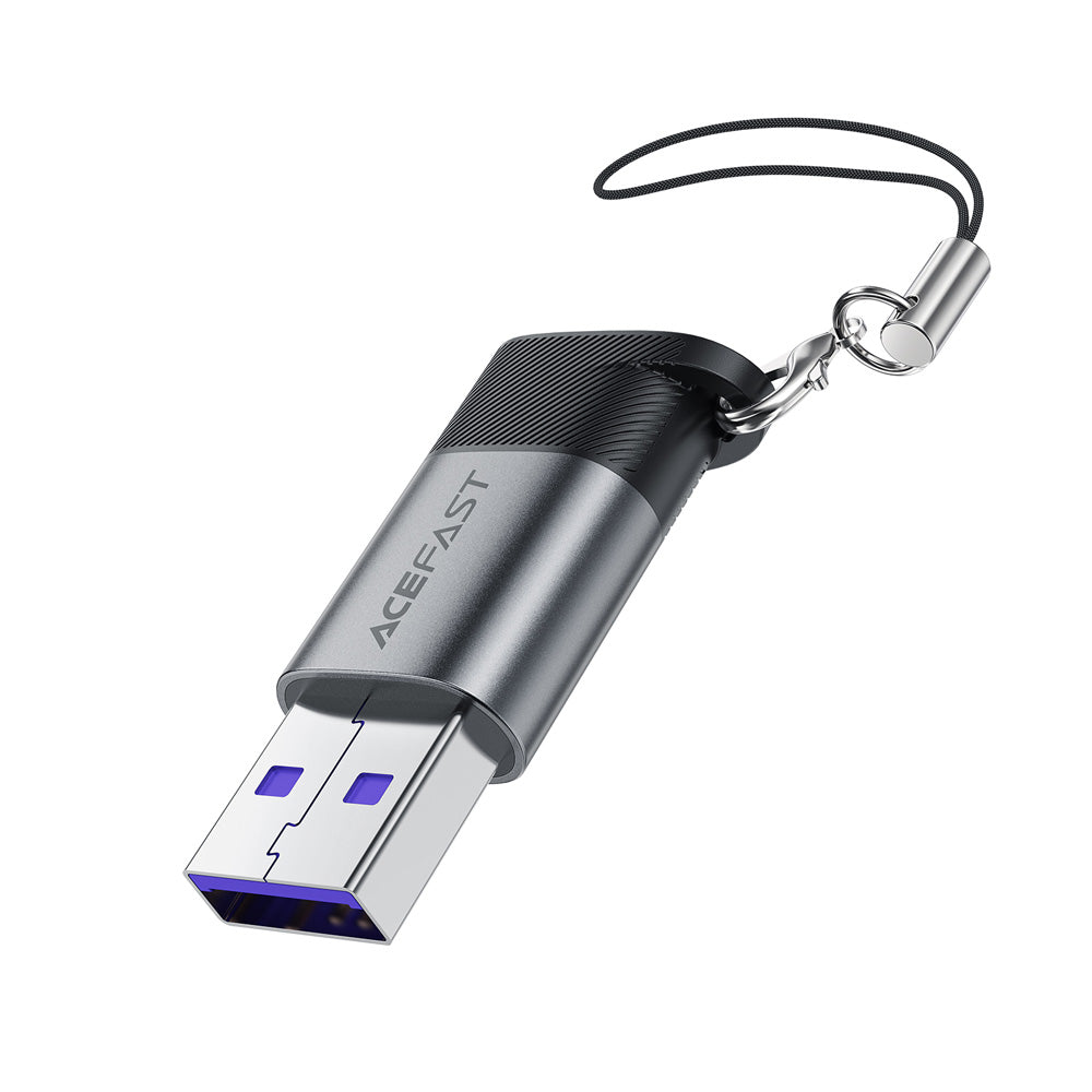 ACEFAST J8 USB-C to USB-A Adapter -Metallic Gray