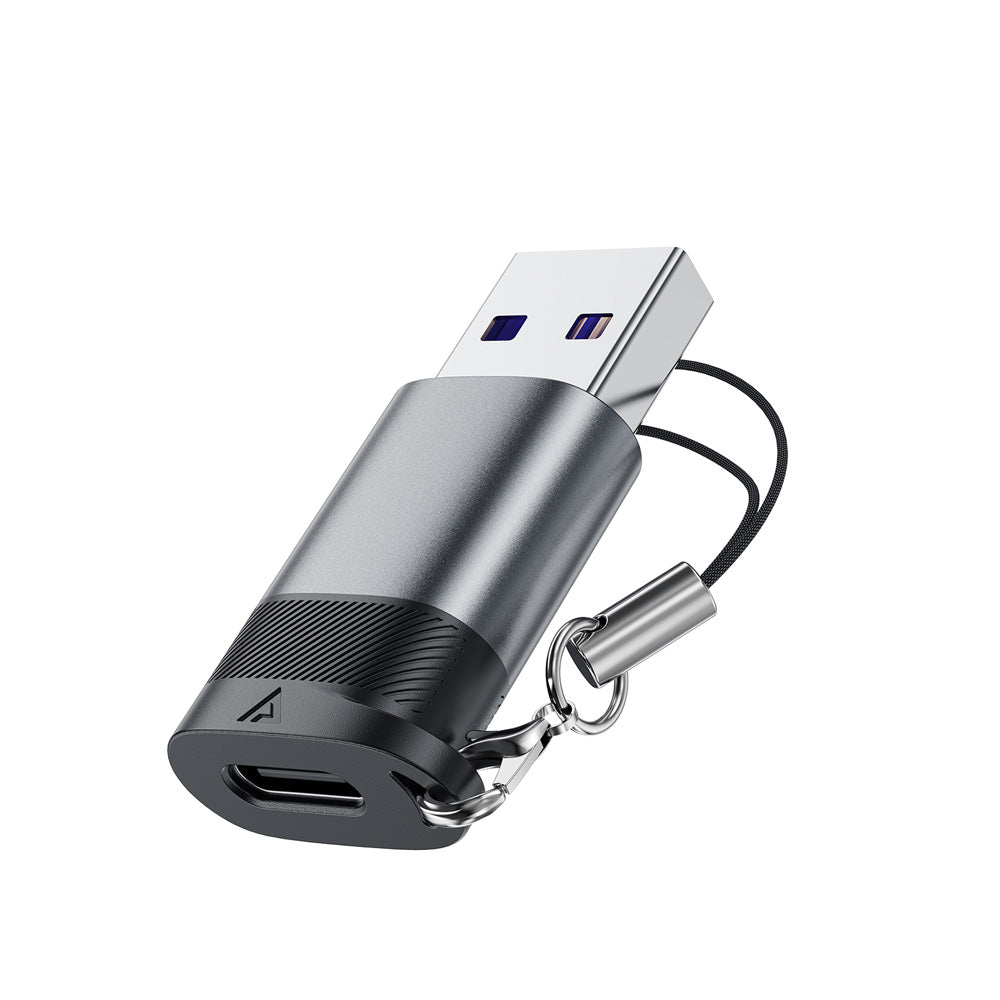 ACEFAST J8 USB-C to USB-A Adapter -Metallic Gray