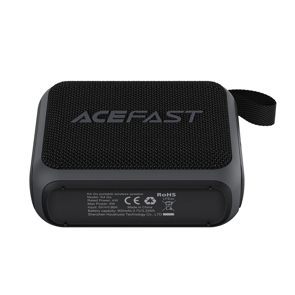 ACEFAST K4 Go Portable Bluetooth Speaker - Black