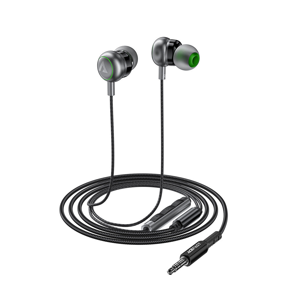 ACEFAST L4 3.5mm In-Ear Wired Earphones - Black