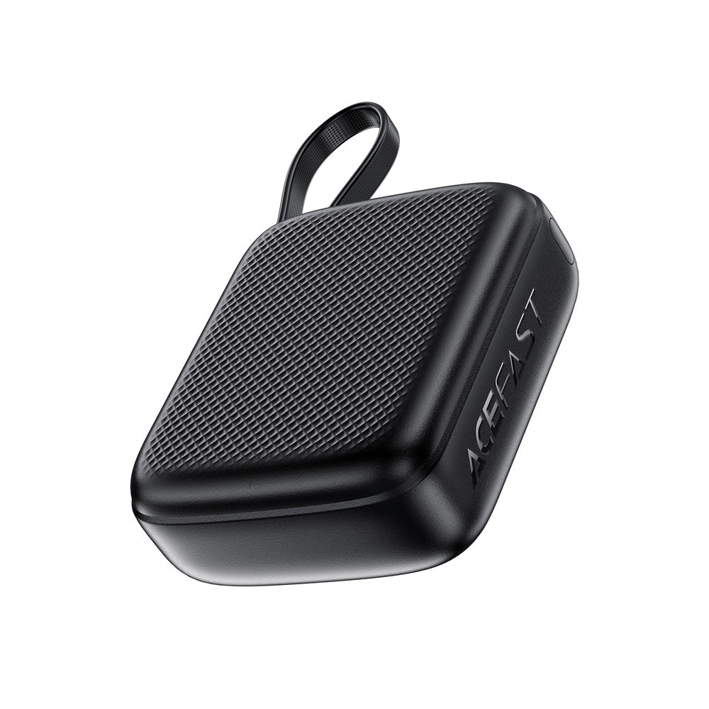 ACEFAST M15 Fast Charging Power Bank With Cable PD20W 10000mAh -Black