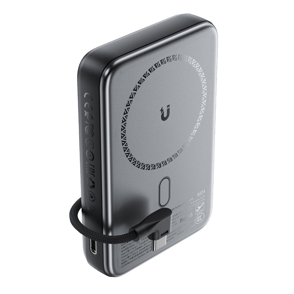 ACEFAST M24 Magnetic Fast Charging Power Bank With Holder and Cable 22.5W 10000mAh