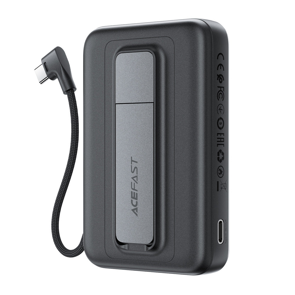 ACEFAST M24 Magnetic Fast Charging Power Bank With Holder and Cable 22.5W 10000mAh
