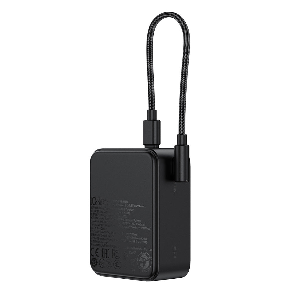 ACEFAST M28 Fast Charge Power Bank 22.5W 10000mAh -Black (CCC Certified)