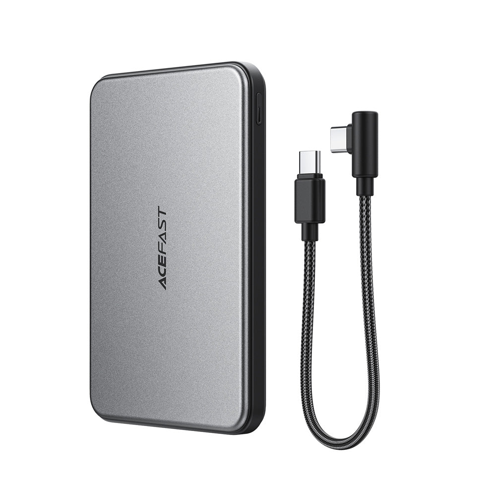 ACEFAST M30 Magnetic Fast Wireless Charge Power Bank PD20W 5000mAh -Black (CCC Certified)