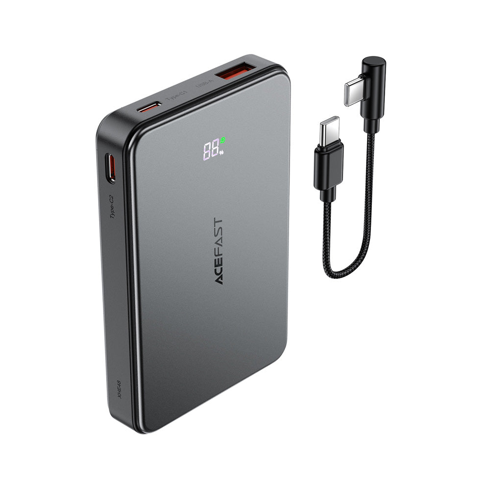 ACEFAST M31 Magnetic Fast Wireless Charge Power Bank 22.5W 10000mAh -Black (CCC Certified)