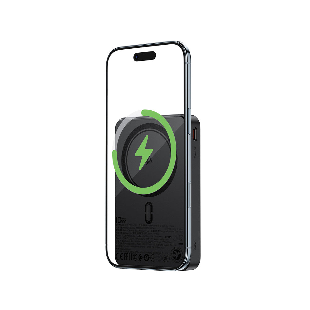 ACEFAST M31 Magnetic Fast Wireless Charge Power Bank 22.5W 10000mAh -Black (CCC Certified)