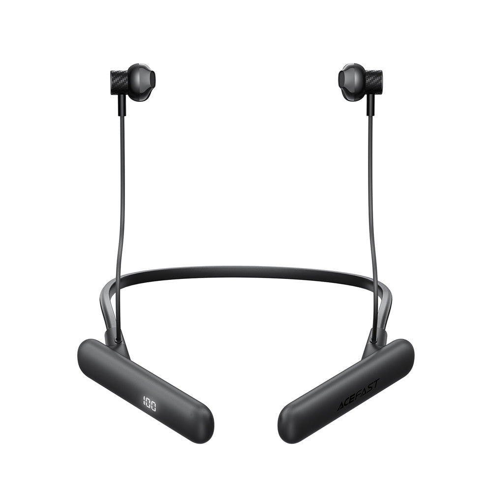 ACEFAST N8 Neck Hanging Wireless Earphones -Black